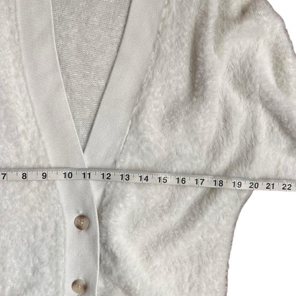 Aritzia Sunday Best Kitten Cardigan- Soft Fuzzy Long Cardigan- Size XS - Picture 11 of 12